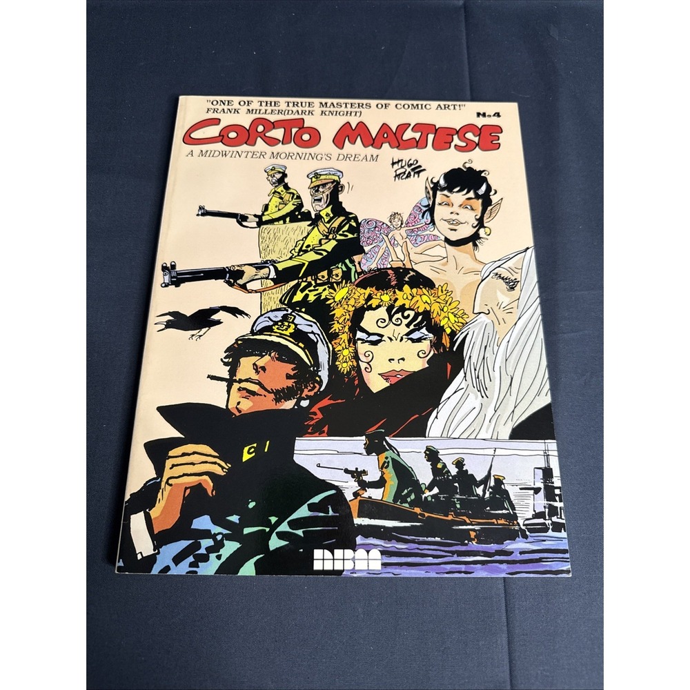 Corto Maltese Graphic Novel 1987 NBM #4 A Midwinter Mornings's Dream VF